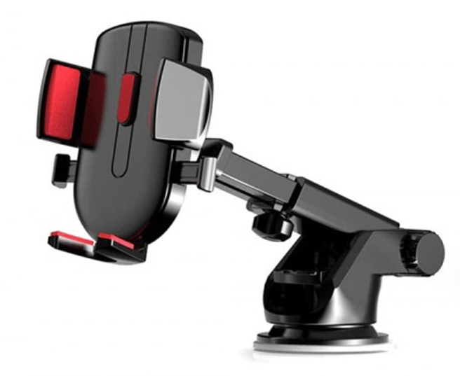 Suport telefon auto Andowl Q Z002 cu ventuza prindere cu auto lock unghi ajustabil 360